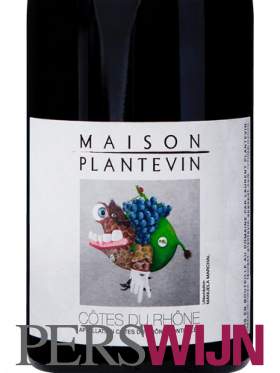 Label Maison Plantevin Côtes du Rhône 2018 Rhône Perswijn