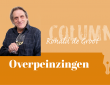 Column Ronald de Groot