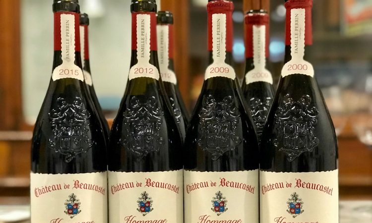 Chateau Beaucastel proeverij - Hommage à Jacques Perrin