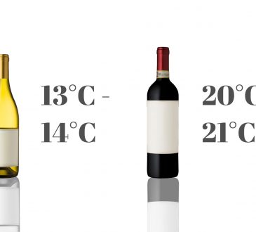 Wijn op de juiste temperatuur
