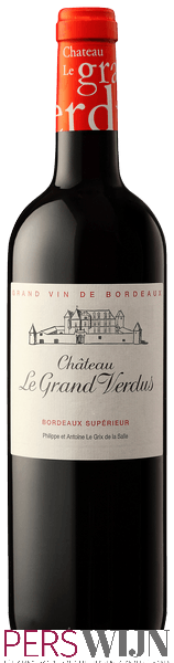 Château Le Grand Verdus Bordeaux Supérieur 2018 Bordeaux Bordeaux Superieur