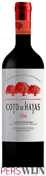 Bodegas Aragonesas Coto de Hayas Tempranillo – Cabernet Sauvignon Roble 2018 Aragón Campo de Borja