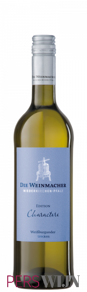 Die Weinmacher Edition Charactere Weissburgunder Trocken 2018 Pfalz Ilbesheim