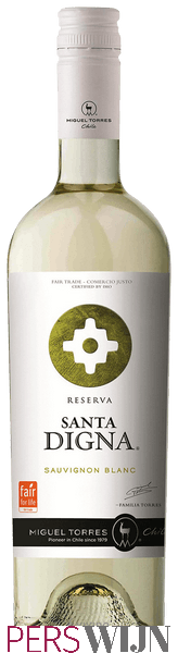 Miguel Torres Santa Digna Sauvignon Blanc Reserva 2018 Central Valley