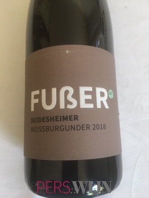 Weingut Fusser Deidesheimer Weissburgunder 2018 Pfalz Deidesheim