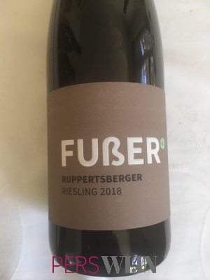 Weingut Fusser Ruppertsberger Riesling 2018 Pfalz Ruppertsberg