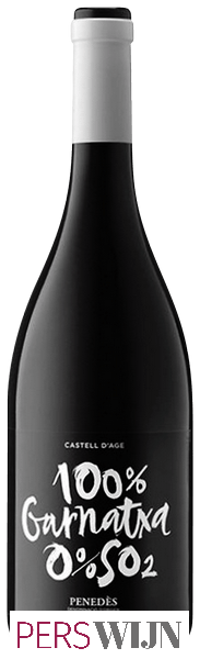 Castell d’Age 100% Garnatxa 0%SO2 2018 Cataluña – Catalunya Penedès