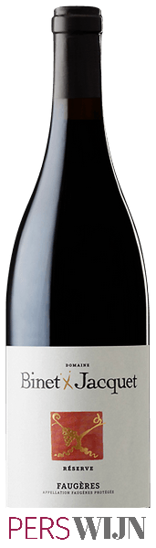 Domaine Binet-Jacquet Réserve Faugères 2017 Faugères