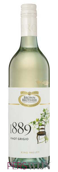 Brown Brothers 1889 Pinot Grigio 2018 Victoria King Valley