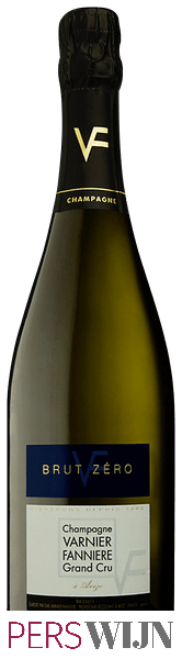 Varnier Fannière Brut Zéro Champagne Grand Cru ‘Avize’ U.V.