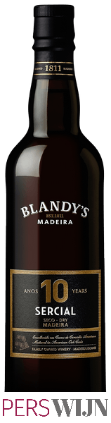 Blandy’s 10 Year Old Sercial Madeira (Dry) U.V.