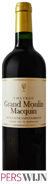 Château Macquin Château Grand Moulin Montagne Saint-Émilion 2015 Bordeaux Montagne Saint-Emilion