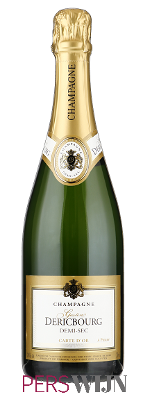 Gaston Dericbourg Carte d’Or Demi Sec Brut Champagne U.V. Champagne