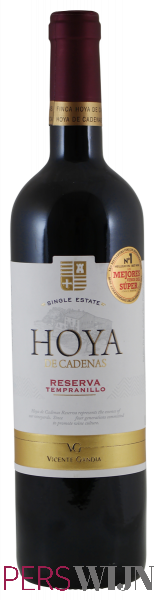 Hoya de Cadenas Reserva Tempranillo 2016 Valencia Utiel-Requena