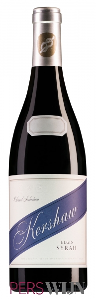 Kershaw Clonal Selection Syrah 2017 Cape South Coast Elgin