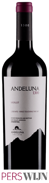 Andeluna 1300 Merlot 2017 Mendoza Uco Valley