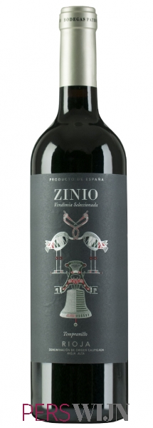 Patrocinio Zinio Crianza Tempranillo 2016 Rioja