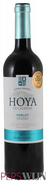 Hoya de Cadenas Merlot Crianza 2017 Valencia Utiel-Requena