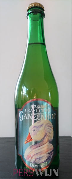 Imdenhof Ganzenhof Demi-sec Cider 2019 Vlaams Brabant