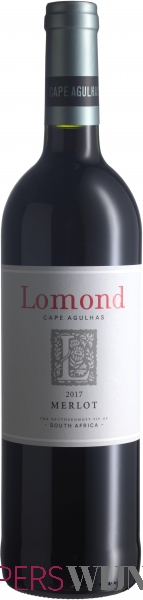 Lomond Merlot 2017 Cape South Coast Cape Agulhas