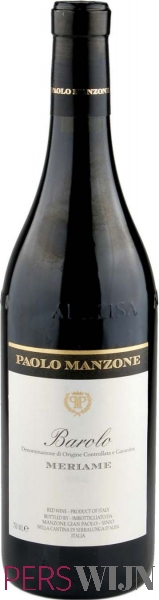 Paolo Manzone Barolo Meriame 2016