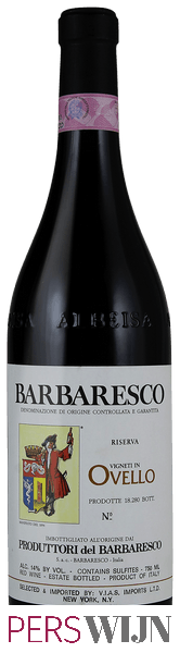 Produttori del Barbaresco Barbaresco Riserva Ovello 2015