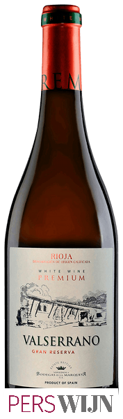 Valserrano Rioja Gran Reserva White Premium 2015