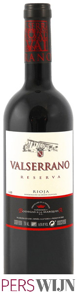 Valserrano Rioja Reserva 2015