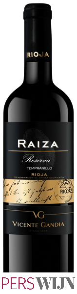 Vicente Gandía Raiza Reserva 2015 Rioja