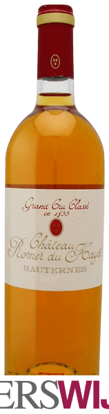 Château Romer du Hayot Sauternes (Grand Cru Classé) 2010