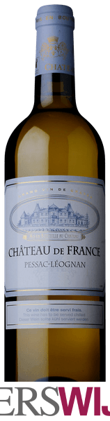 Château de France Pessac-Leognan Blanc 2010