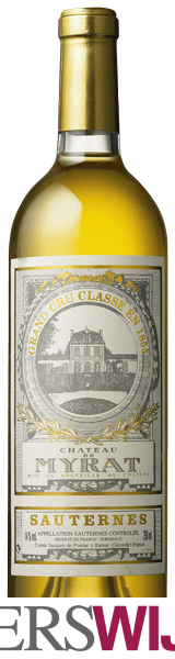 Château de Myrat Sauternes (Grand Cru Classé) 2010