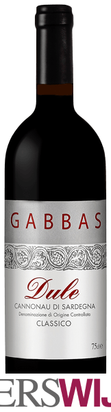 Gabbas Dule Cannonau di Sardegna Classico 2015