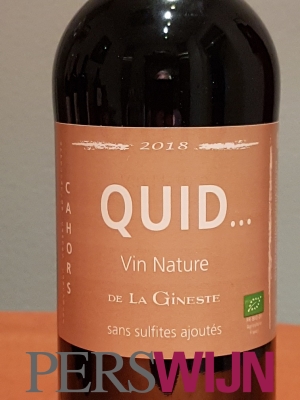 Château La Gineste Quid Vin Nature 2018