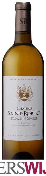 Château Saint-Robert Poncet Deville Graves Blanc 2018 Bordeaux Graves