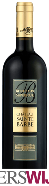 Château Sainte Barbe Bordeaux Supérieur 2018 Bordeaux Bordeaux Superieur