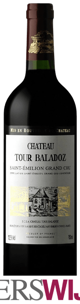 Château Tour Baladoz Saint-Émilion Grand Cru 2018 Bordeaux Saint-Emilion