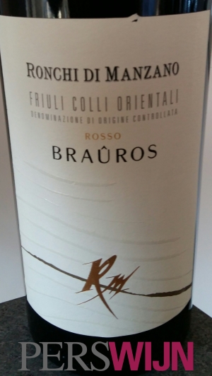 Ronchi di Manzano Braûros Rosso 2016