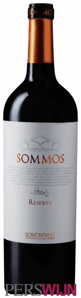 Bodega Sommos Reserva 2016 Aragón Somontano