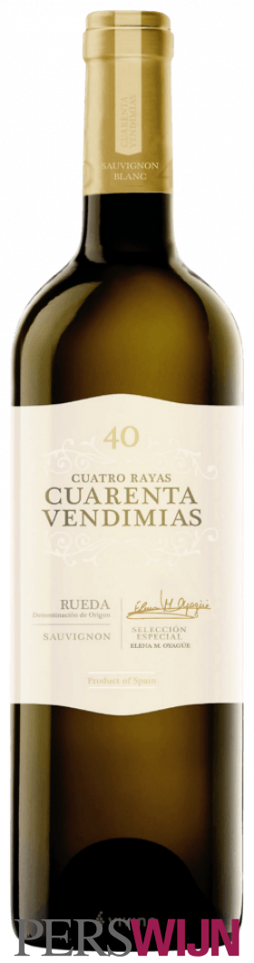 Bodegas Cuatro Rayas Cuarenta Vendimias Sauvignon Blanc 2020 Castilla y Léon Rueda