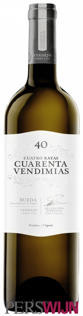 Bodega Cuatro Rayas Cuarenta Vendimias Verdejo 2020 Castilla y Léon Rueda