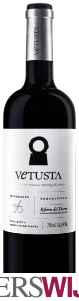 Vetusta Tempranillo 2017 Castilla y Léon Ribera del Duero