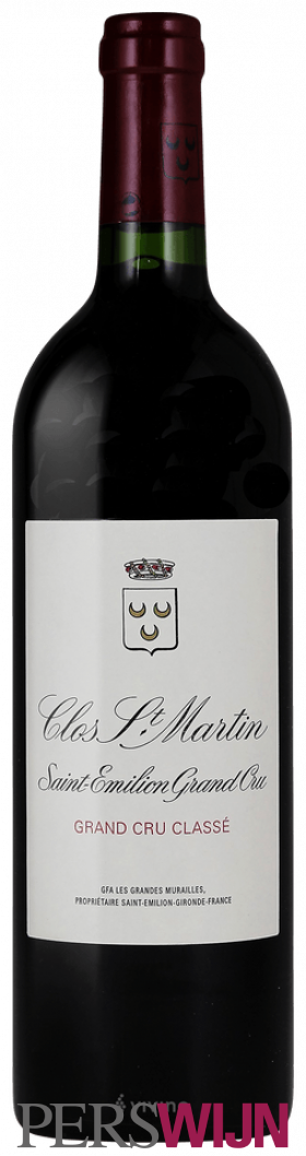 Château Clos Saint Martin Saint-Émilion Grand Cru (Grand Cru Classé) 2020