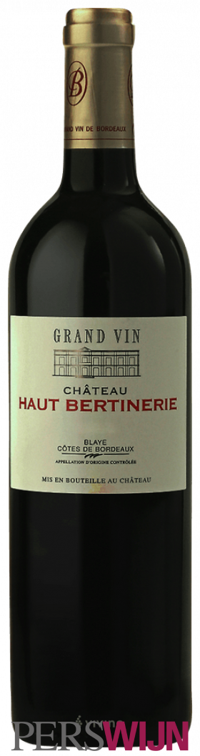 Château Haut Bertinerie Blaye – Côtes de Bordeaux 2020