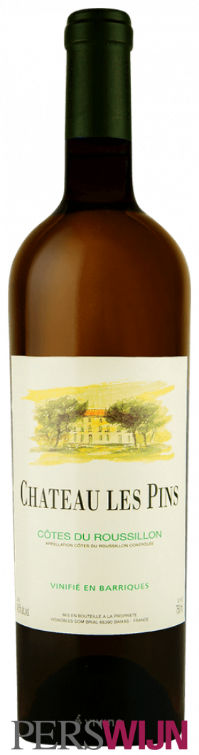 Château les Pins Côtes du Roussillon Blanc 2016