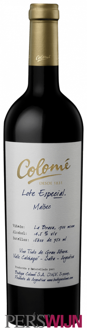 Colomé Lote Especial Malbec La Brava 2018