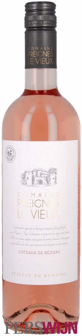 Domaine Preignes le Vieux – Maison Robert Vic Réserve du Domaine Coteaux de Béziers Rosé 2020