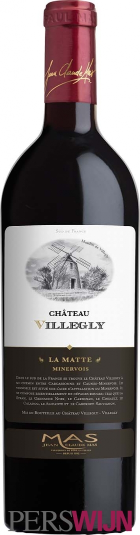 Paul Mas Château Villegly La Matte 2019 Languedoc-Roussillon Minervois