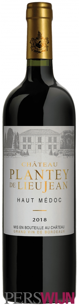 Les Celliers de Canterane Château Plantey de Lieujean Haut-Médoc 2018 Bordeaux Haut-Médoc