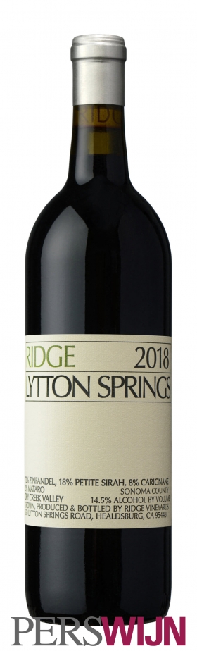 Ridge Lytton Springs 2018